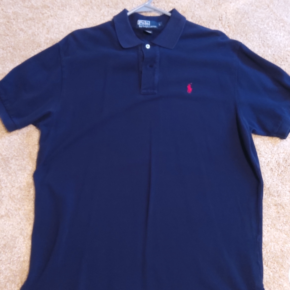 Polo by Ralph Lauren Navy Blue Polo Shirt
